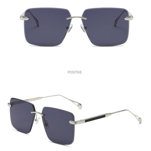 Lunettes de soleil sans monture style de rue pour vos looks urbains - 3