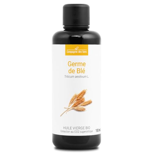 Huile de Germe de Blé BIO vierge extraite au CO2 pour le soin du visage