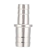 TOPINCN Aquarium Hose Adapter Stainless Steel Fish Tank Water Pipe Adapter Converter Aquarium Tubing