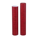 Lurrose 2Pcs Extendable Telescopic Poster Tubes 13.78In Artwork Storage Carrying Cases Waterproof Document Blueprints Mailing Tubes