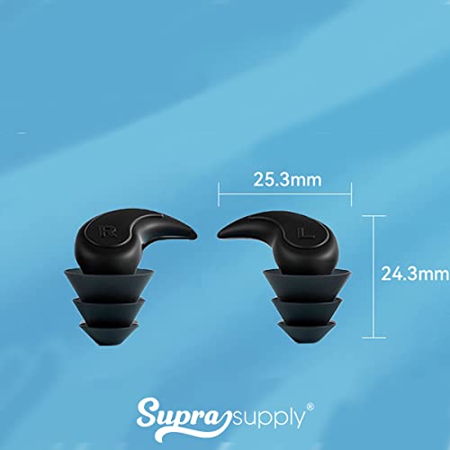 Abafador de Som Tampão de Ouvido Redutor de Som Ideal Para Dormir Estudar Natação Roncos Supra Suppl