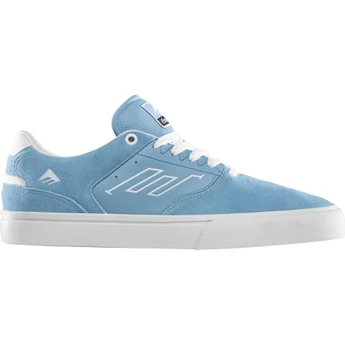etnies Men's The Low Vulc Skate Shoe, Blue/White, 8.5