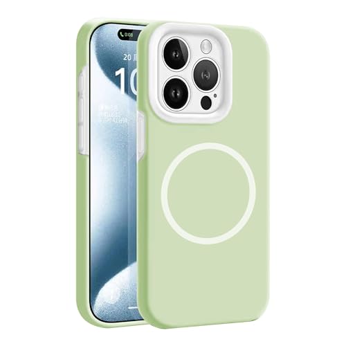 Image of Kratos Soft Silicone Case Cover Compatible with iPhone 16 Pro Max - Everyday Comfort Protection, Wireless Magnetic Charging Case with Raised Edge Camera & Screen Protection, Shock-Resistant Design