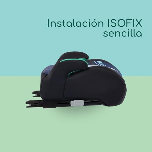 Miniatura 3 de Bebeconfort Disney Manga I-Fix Asiento Elevador Isofix, Silla Coche Stitch Para Niños Y Niñas De 6 A 12 Años, 22-36 Kg, 128-150 Cm, Portátil, Cómodo, Compacto, Ligero, Authentic Stitch