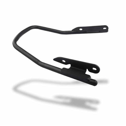 Poignées de barre d'appui pour Triumph Trident 660 2021-2024 avec porte-bagages arrière noir