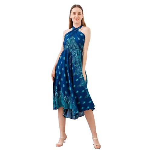 Long Skirts for Women | 2-in-1 Boho Dress & Floral Maxi Skirt for Bohemian Festivals, Vacation & Casual wear3