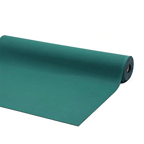 tonchean Anti-static table mat, 118'' x 24'' High Temperature Electrical Grounding Desk Pad, Large Rubber Workbench Mats for Sensitive Electronics Working