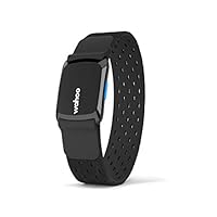 Wahoo Fitness TICKR Fit Heart Rate Monitor, Black, One Size