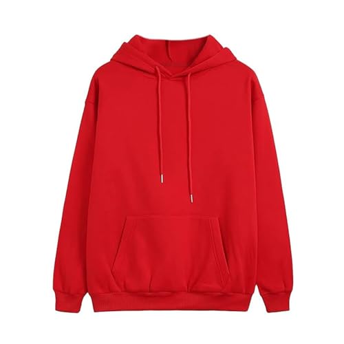 Image of Clotth Theory Women's Cotton Fleece Hooded Neck Sweatshirt | Hoodie Jacket with Kangaroo Pocket