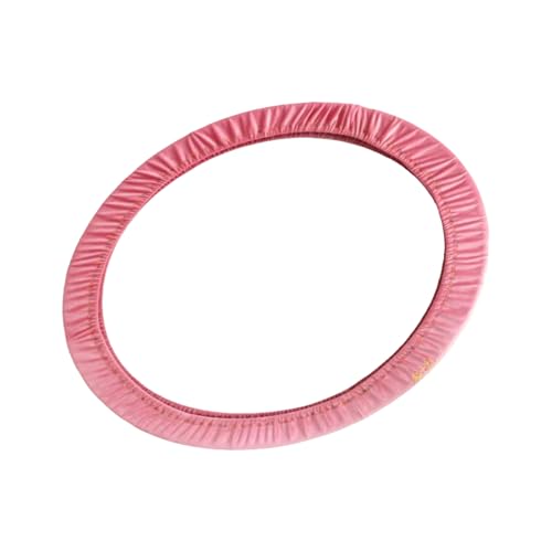 Uqezagpa Elegante cubierta de equipo de entrenamiento con acabado de terciopelo para aros de gimnasia, fácil instalación y elegante protector de aro de grado atlético