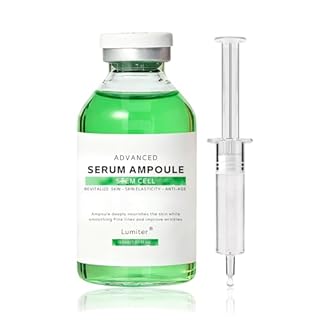 Control Stem Cell Serum Ampoule, Stem Cell Anti Aging Microneedling Serum Booster for Face Plumping, Anti Wrinkle Serums for Fine Lines, Enhances Skin Elasticity & Firmness, Deep Hydration, 30ML