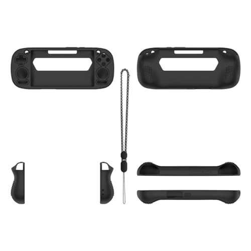 Soft Case Silicone for RP5 Handheld Game Console, Full Black