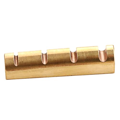 Totority Bass Tight-tune Four-string Bass Nut Electric Bass Accessories Guitar Bridge Saddle String Nuts for Music Instruments