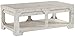 Signature Design by Ashley Casual Fregine Coffee Table with Lift Top Whitewash