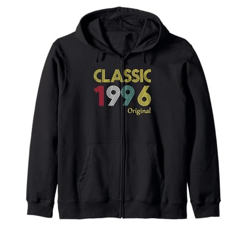 Classic 1996 Original Birth of Birthday Vintage Men Women Felpa con Cappuccio
