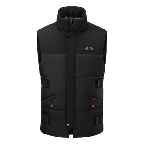 Chaleco térmico con calefacción USB inteligente de 11 zonas para ropa de trabajo