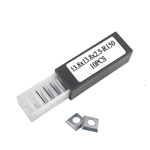 Inserciones Cuadradas de Carburo 13.8mm para Torneado 10pcs miniatura 1