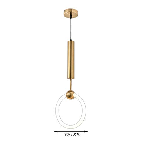 Candelabro LED individual minimalista moderno para iluminación de dormitorios 3