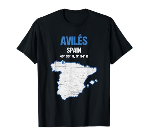 Avilés España Ciudad Camiseta