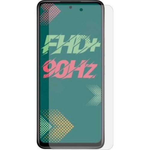 Image of EmBed Matte Fiber Display Guard for Infinix Hot 11s - Unbreakable, Ultra-Thin, Lightweight Matte Finish Screen Protector with Easy Installation Kit