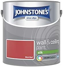 Johnstone's - Wall & Ceiling Paint - Pure Brilliant White - Matt Finish - Emulsion Paint - Fantastic Coverage - Easy to Apply - Dry in 1-2 Hours - 12m2 Coverage per Litre - 2.5L