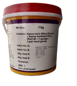 Image of SIKA - Epoxy tile grout - SikaCeram 888 Tile Grout EP - Suitable for wall /floor - Cleans with water - Chemical resistant - Pre-tinted - 1 kg - Dark Grey