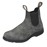 Blundstone 2055 Unisex All-Terrain Series Chelsea Boots Boot for Men and Women with Shock Absorption, Vibram Sole and Premium Water Resistant Leather, Rustic Black, 5.5 US Men / 7.5 US Women / 4.5 AU