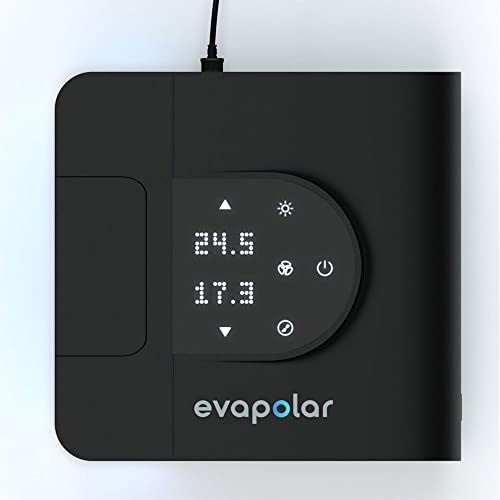 Evapolar Refrigerador de ar evaporativo pessoal EvaSMART, purificador e umidificador, ar condicionad