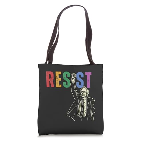 Resist Fight Oligarchy Bernie Sanders 2028 Bernie President Tote Bag