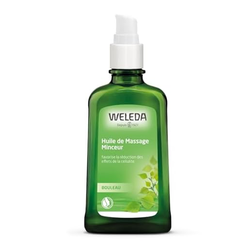 WELEDA - Huile de Massage Anti-Cellulite au Bouleau - Favorise la Réduction des effets de cellulite - NATRUE - Vegan - 100ml