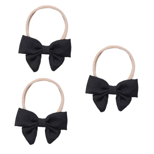 Abaodam 3 Pecas tiaras para bebês faixas cabeça bebê tiara recém nascido elástico cabelo faixa cabeç
