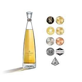 Buy Cincoro Reposado Ultra-Premium Tequila Gift Box – 100% Blue Weber Agave, Perfect for Sipping or Craft Cocktails – 40% Vol, 70cl – CINCORO