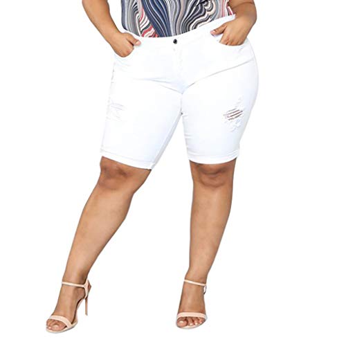 🌟pantalones blancos altos rotos Entrega Rápida ✔️ vaqueros.store - 【 2022 】