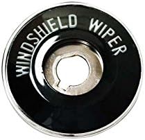 663 Bel Air Wiper Dash Bezel with Chrome Plate