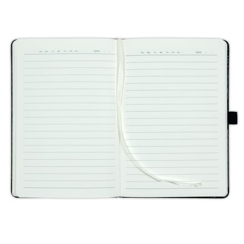 Image of Kitabby VIVID Notes A5 Hard Bound Notebook with Pen - Baby Pink | Elastic Band & Pen Loop, 192 Pages, 80gsm Natural Shade Paper, Polymer Coated Paper Cover