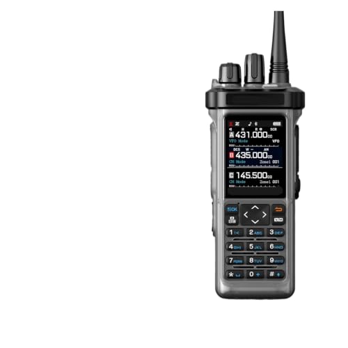 Walkie-talkie bluetooth con analizador de espectro compatible con BINTERADIO 9000 2