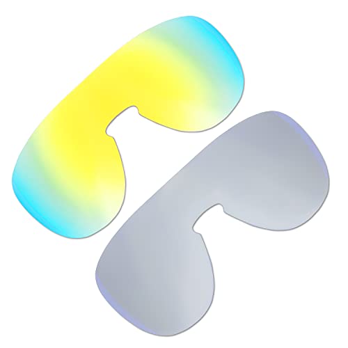Lentilles pour Oakley Trillbe contre les rayures verres de rechange deux couleurs