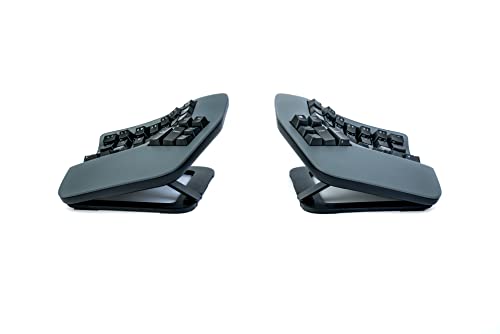 Image of Kinesis Advantage360 Professional Split Ergonomic Keyboard - Bluetooth | Mechanical Switches | Fully Programmable Open Source | Contoured Shape | Adjustable Tenting | Backlit