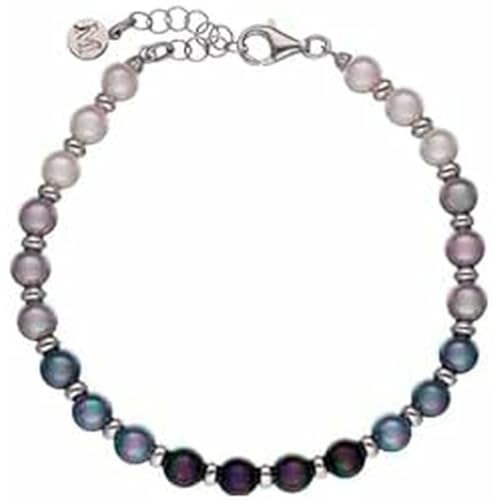 Majorica - Pulsera con Perlas Degradé - Colección Nyx - Elaborado con Plata...