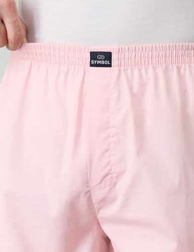 Image of Amazon Brand - Symbol Men Cotton Printed Boxer Shorts (Combo Pack of 2) Casual | Underwear | Half Pants | Short Pant - Regular Fit with Slant Pocket