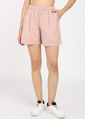 Image of Alan Jones Clothing Women's Cotton Easy Shorts | 100% Cotton Casual Shorts