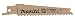 Makita B-20432 6TPI Nail Embedded Wood Cutting Recipro Saw Blade, 4-Inch, 5-Pack