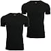 Produktbild 4 er Pack Levis 200SF V-Neck T-Shirt Men Herren Unterhemd V-Ausschnitt, Bekleidungsgröße:L, Farbe:884 - Jet Black