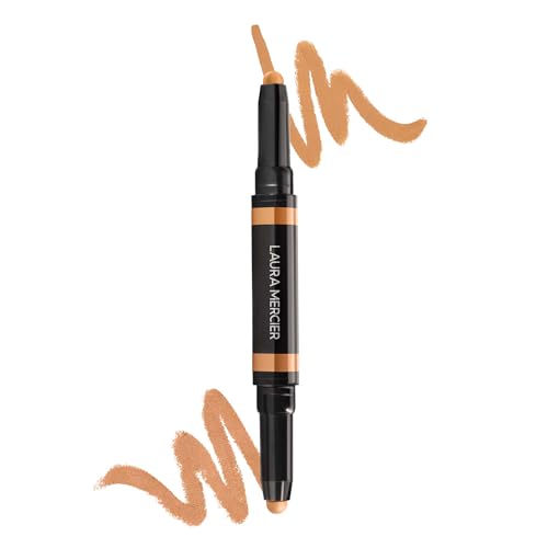 Laura Mercier Secret Camouflage Brighten and Correct Duo, 2-in-1 Face and Under Eye Concealer Stick, Blurs Imperfections and Reduces Appearance of Undereye Dark Circles, Full Coverage