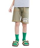 [ニッセン] パンツ スムース素材ハーフ（男の子・女の子） カーキ 120