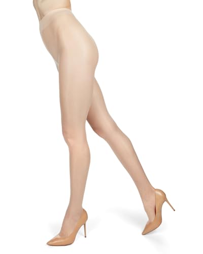 MeMoi Women's Sheer Backseam Cuban Heel Tights2