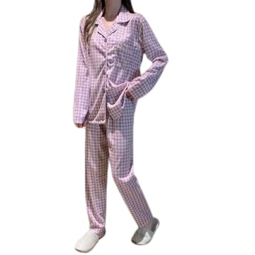 Milk Silk Fabric Loung-wear Pajamas, Long Sleeves Trousers and Pajama Set, Womens Pyjama, Women's Sleep-wear, Ladies Longwear PJ
