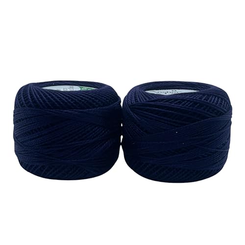 Image of Anchor Knitting Pearl Cotton Fast Colour Thread Yarn - Mercer Pearl Cotton 10gm Yarn (Thickness 1 mm) (Pack of 1 (0127)