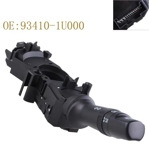 Interrupteur de clignotant avec commande de phare intégrée 934101U000 pour Hyundai