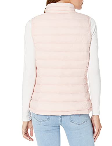 Amazon Essentials Women's Lightweight Water-Resistant Packable Puffer Vest, Light Pink, Medium #TOP1
